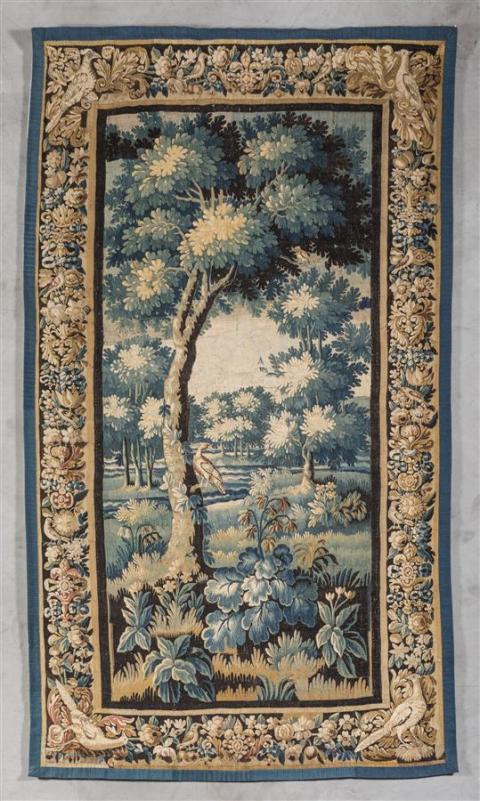 Ancien carton de tapisserie d'Aubusson