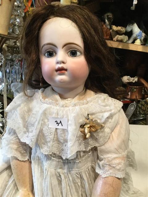 POUPÉE ANCIENNE: SUPERBE Gaultier bouche fermée taille 8. 50 cm. EUR 850,00 - FR