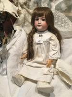 Ancienne Poupée SFBJ 301 Paris – Taille 9 (50cm), Biscuit Et Bois, Années 1900, Occasion