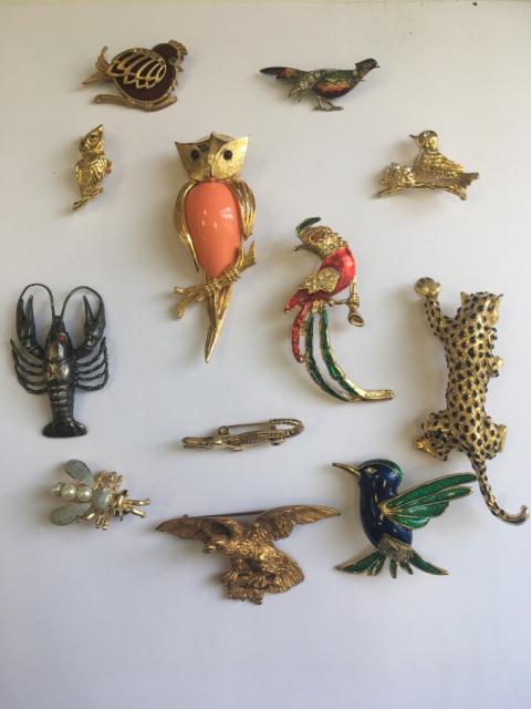 Lot de bijoux fantaisie vintage - Techniques mixtes, créations