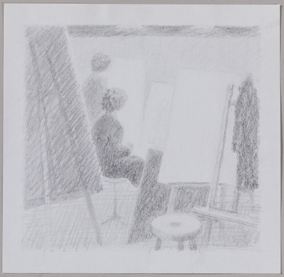 Pastel Original Signé Gabriel Gouttard (1927-2015) - élève De Louis Bertola, Format 63