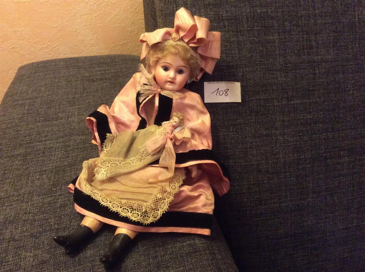 ANCIENNE POUPEE MARIEE Mariage En Composition Novoid EUR 34,90