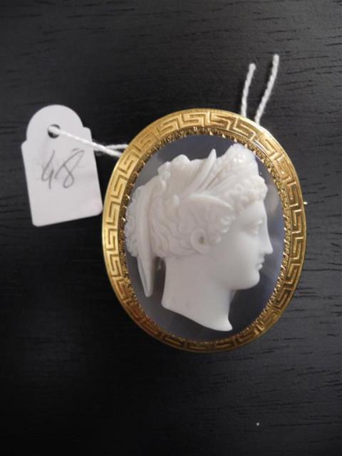 Lot De Bijoux Anciens Vintage - Broches, Camées, Boucles D'oreilles, Occasion, Collection