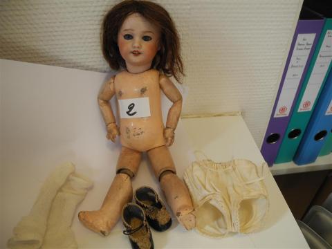 Très Belle Et Grande Poupée Ancienne Sfbj 62 Cm Très Bon État
