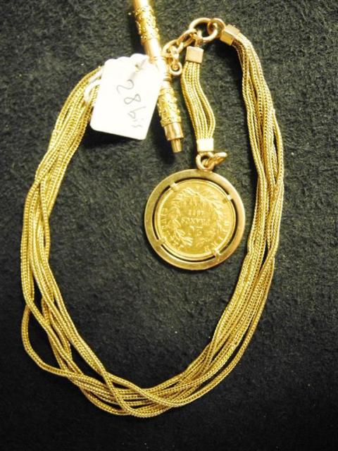 Chaîne De Montre Ancienne - Gilet De Montre Vintage - Belles Mailles - Occasion