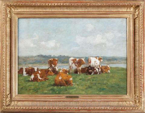 EUGENE BOUDIN、Paturage