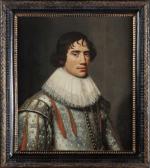 Attribué à Jan Anthonisz van RAVENSTEYN (vers1570-1657). Portrait de jeune...