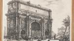 Giovanni Battista Piranesi (1720 - 1778). Veduta dell'Arco di ...