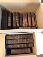 Ensemble de LIVRES juridiques reliés XVIIIe siècle dont : "Dictionnaire...
