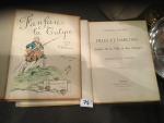 2 livres,
-" Fanfan la tulipe " texte par P. Bilhaud,...
