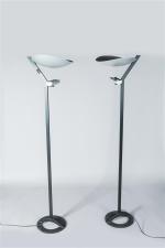Ernesto Gismondi (né en 1935)
Paire de lampadaires modèle " Zen...
