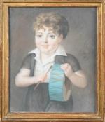 André Claude BOISSIER (Nantes 1760 - 1833). "L'enfant au tambour"....