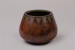 Claudius Linossier (1893-1953)
Vase de forme bombée à col ouvert en...