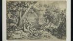Nicolaes DE BRUYN (1571-1652). "Jupiter et le repos des dieux...