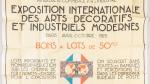 FRANCE. " Exposition internationale des arts décoratifs et industriels modernes