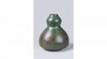 LOURIOUX. Vase de forme coloquinte en céramique dans les tons