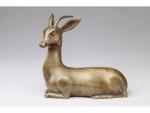 Max Le Verrier (1891-1973)." Antilope ".Bronze à patine