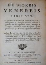 ASTRUC (Joanne) De Morbis Veneris Libri Sex Lutetai Parisorum, Guillaume...