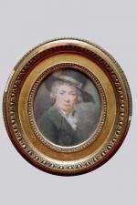 Antoine BERJON (1754-1843). Autoportrait.