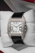 CARTIER -Santos Dumont 100 Extra Large - MONTRE bracelet en...