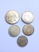 Lot de 5 pièces modernes en argent P : 94.5...