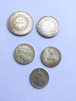 Lot de 5 pièces modernes en argent P : 94.5...