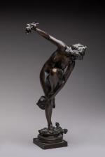 Raoul Verlet (1857-1923)
« Femme nue aux roses »
Sujet en bronze...