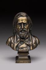 « Buste de Pierre Dupont »
Sujet en bronze à patine...
