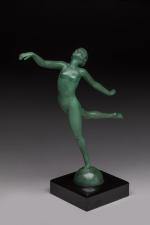 Max Le Verrier (1891-1973)
« Danseuse nue »
Sujet en régule à...