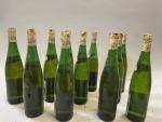 12B Blanc, Vin d'Alsace, Riesling, 1990, Kappler. Etiquettes tachées, capsules...