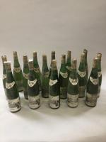 16B Blanc, Vin d'Alsace, Riesling, 1990, Kappler. Etiquettes tachées, capsules...