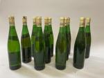12B Blanc, Vin d'Alsace, Riesling Kaefferkopf, 1990, Kappler. Etiquettes tachées,...