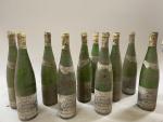12B Blanc, Vin d'Alsace, Gewurztraminer Kaefferkopf, probablement 1990, Kappler. Etiquettes...