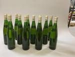12B Blanc, Vin d'Alsace, Muscat d'Alsace, 1989, Kappler. Etiquettes tachées,...