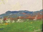 Eugène BROUILLARD (1870-1950).
Paysage au printemps.
Huile sur carton.
Signé en bas à...