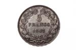 LOUIS PHILIPPE I er : 5 francs 1847A  (brillant...