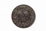 LOUIS PHILIPPE I er : 1 franc 1831 H ...