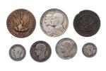 GRECE  -LOT de 5 pieces en argent de 1873...