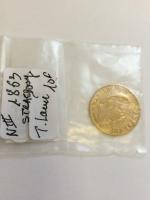 Pièce de 10 francs en or Napoléon III 1863. Lot...
