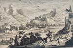 ALLEMAGNE - Ensemble de 7 estampes du XVIIème siècle de...