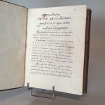 MANUSCRIT Autographe de la fin du XVIIème-début XVIIIème siècle, intitulé:...
