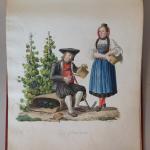 ALBUM d'estampes du XIX siècle sur l'Alsace et le nord...