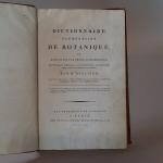 BULLIARD (M) Dictionnaire élémentaire de BOTANIQUE, ou exposition par ordre...