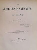 FAUVEL (A.) Les Séricigènes sauvages de la Chine. Paris, Leroux,...
