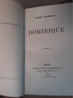 FROMENTIN (Eugène) Dominique. Paris, Hachette, 1863. In-8. Reliure de Marius...