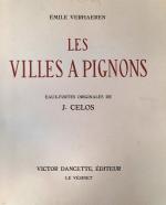 VERHAEREN (Emile) Les Villes à Pignons. Eaux fortes originales de...