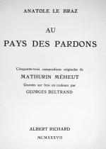 LE BRAZ (Anatole) Au Pays des Pardons. Cinquante-trois compositions originales...