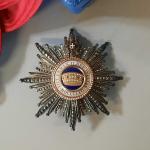 Italie
Plaque de Grand Officier ou Grand Croix de la couronne...