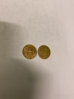 1 pièces de 20 Francs or Victor Emanuel II, 1...