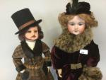 Couple de grandes poupées,
-Adélaïde de Champierre, « UNIS FRANCE 301...